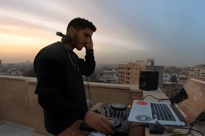 Motion at Rooftop in Cairo